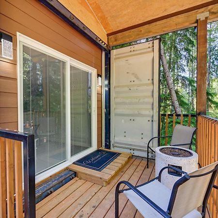 Unique Container Studio With Deck And Fire Pit! Buckley Exterior foto